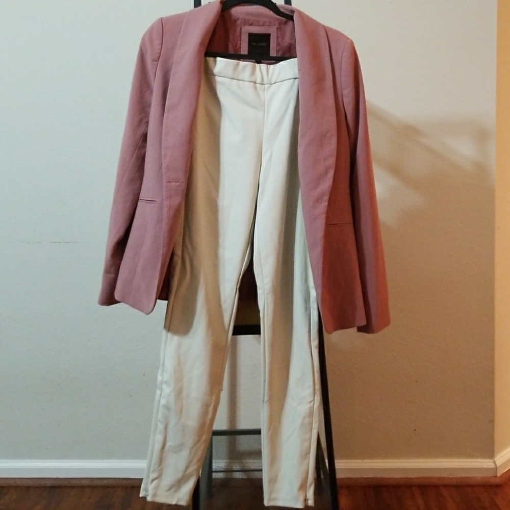 White skinny pants